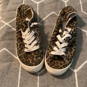 Leopard print sneakers